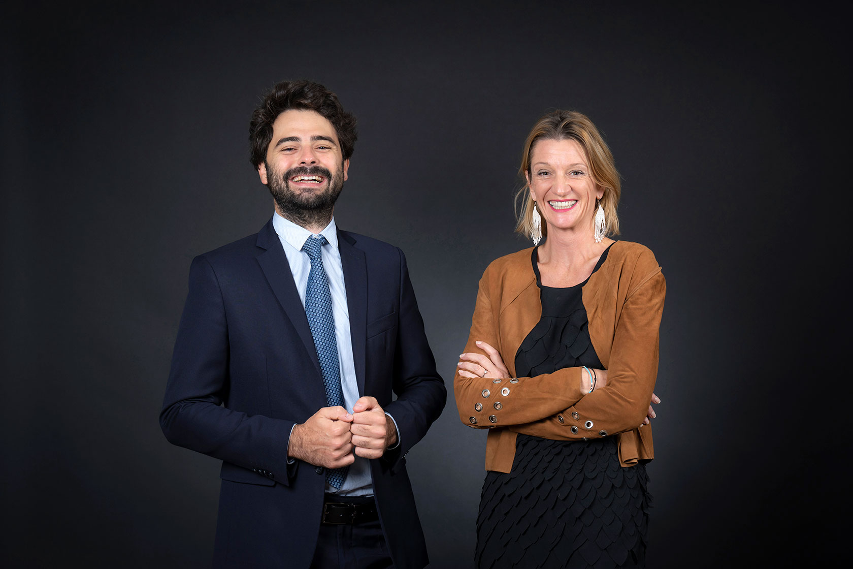 Cecile Bersot et Maxime Saucaz